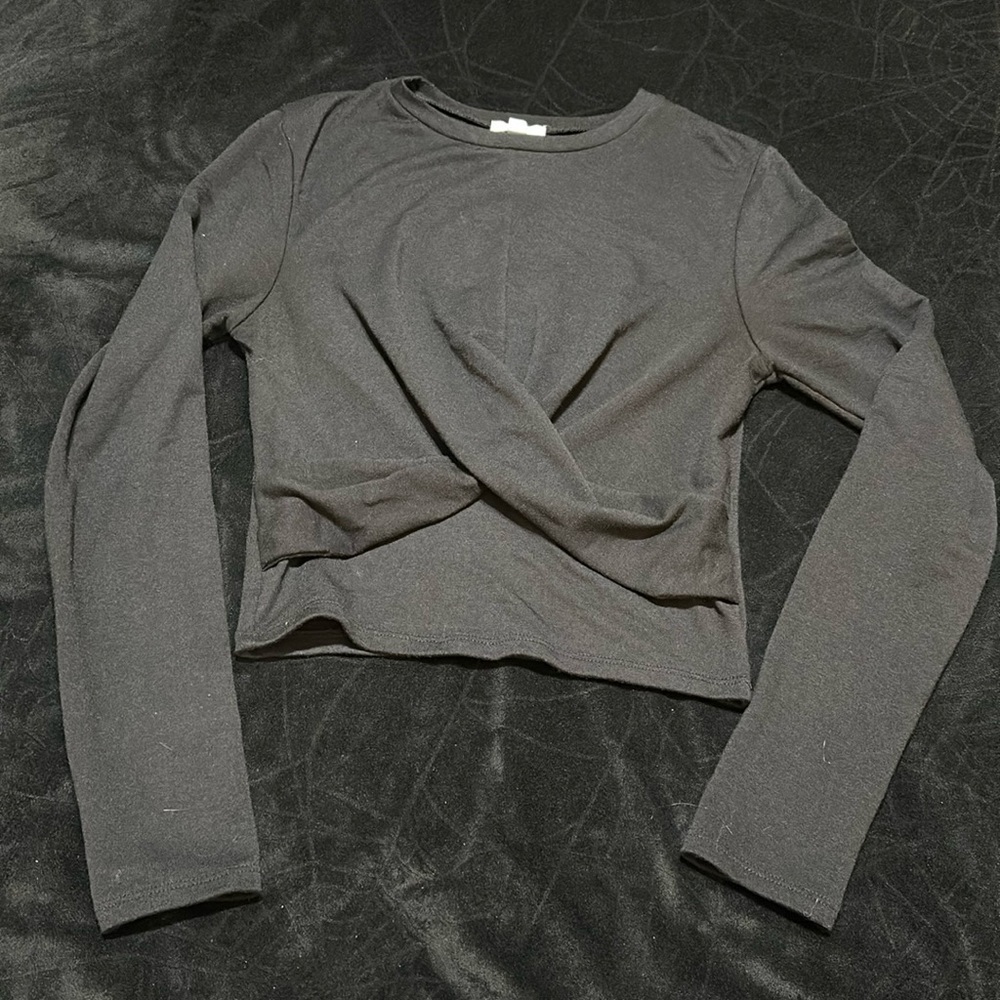 Twist Front Crop Top, Small